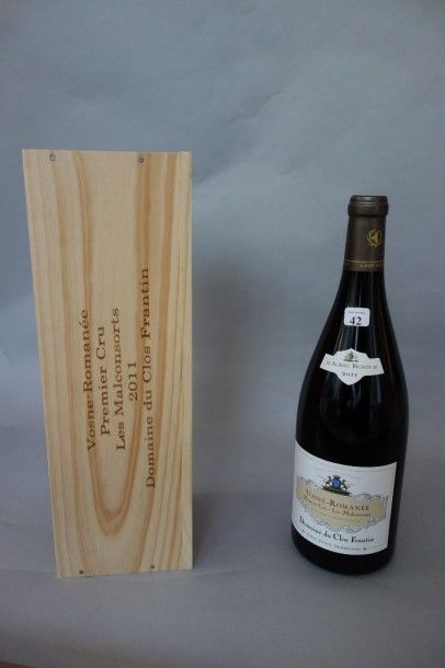 VOSNE ROMANEE 1er CRU «LES MALCONSORTS» 2011,...