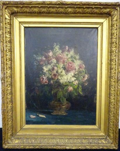 E. TANGUY (XIXème-XXème siècle)
Nature morte...