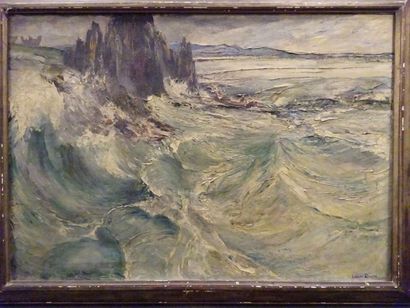 Laure Stella BRUNI (1890-1975)
Tempête sur...