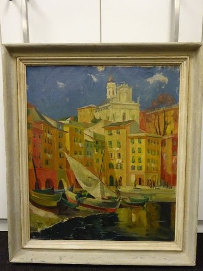 ECOLE FRANCAISE DU XXème siècle
Port de pêche...