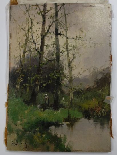 Louis DUPUY (GALIEN-LALOUE 1854-1941)
Paysage...