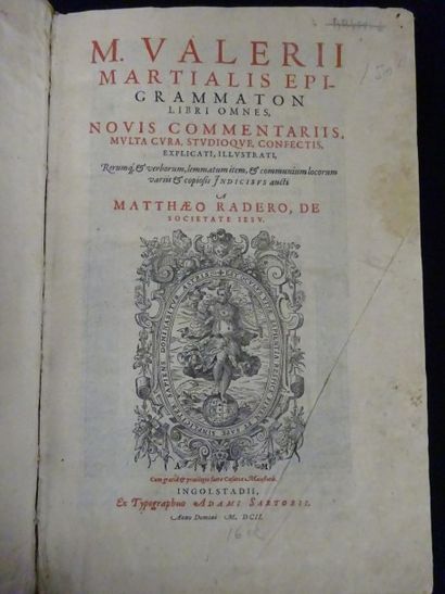M. Valerii
Martialis, Grammaton, 1602, 1...