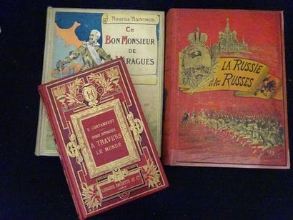 Lot de 3 volumes: - Cartambert, A travers...