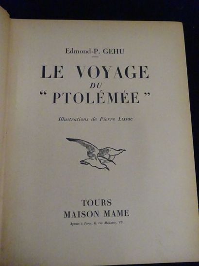 Gehu, Le voyage de Ptolémée, 1 volume. U...