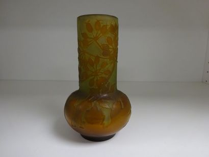 Etablissements GALLE Vase à panse renflée...