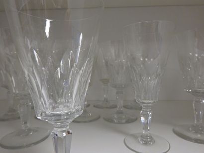 BACCARAT
Modèle Carcassonne Suite de dix...