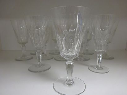 BACCARAT
Modèle Carcassonne Suite de dix...