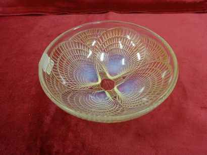RENE LALIQUE (1860-1945)
Coupe en verre moulé...