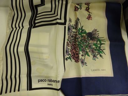 PACO RABANNE ET LANCEL Paris
Deux carrés...