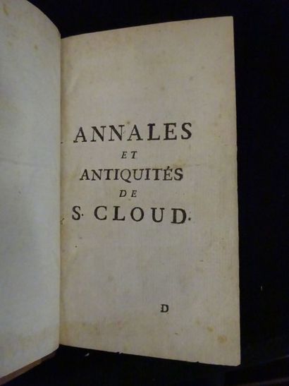 Lot de 3 volumes brochés ou reliés: - M....