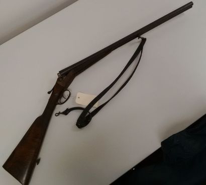 Fusil de chasse à canons juxtaposés, à éjecteurs....