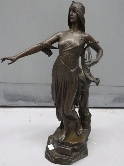 D'après Edouard DROUOT (1859-1945)
Muse....