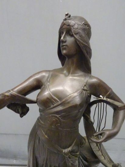 D'après Edouard DROUOT (1859-1945)
Muse....