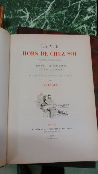 Lot de cinq volumes reliés ou brochés: -...