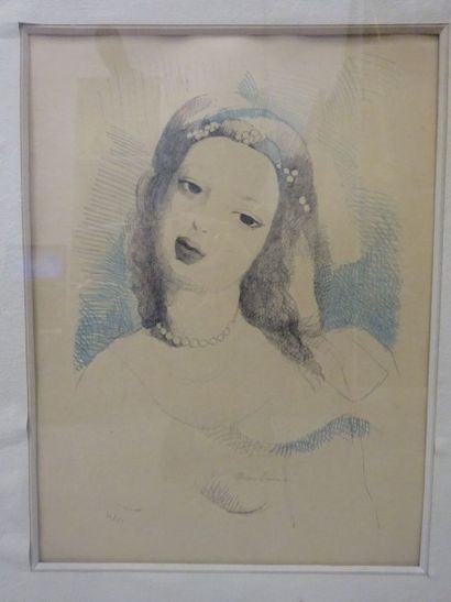 Marie LAURENCIN (1883-1956)
Jeune femme en...
