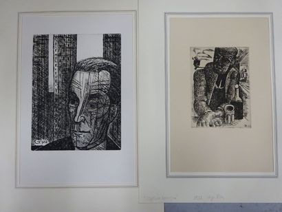Marcel GROMAIRE (1892-1971)
Ensemble de 8...