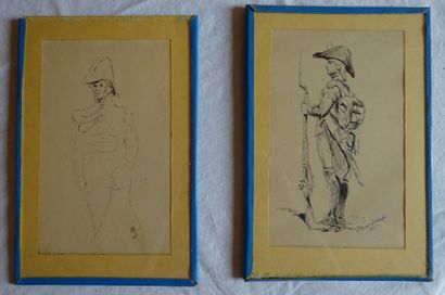 Edouard DETAILLE (1848-1912)
Soldats napoléoniens....