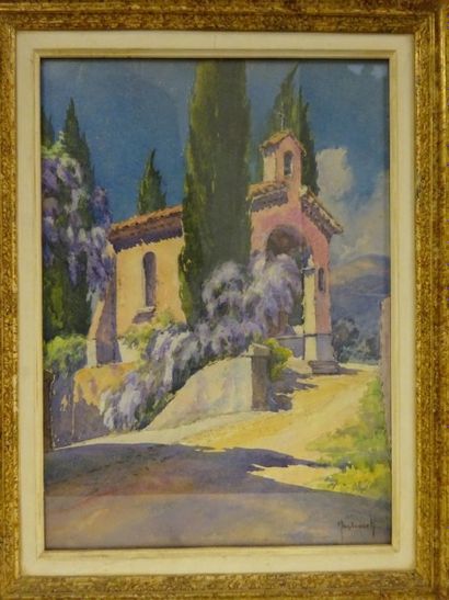 Pierre MANDONNET (1891-1970)
Chapelle provençale....