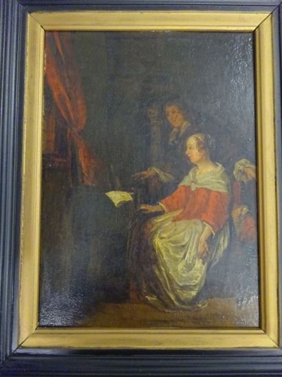 Ecole du XIXème siècle, dans le goût de Gabriel...