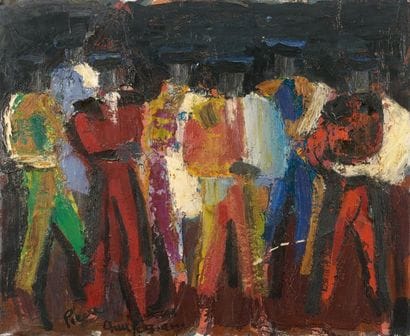 Pierre AMBROGIANI (1907-1985)

Les toréadors....