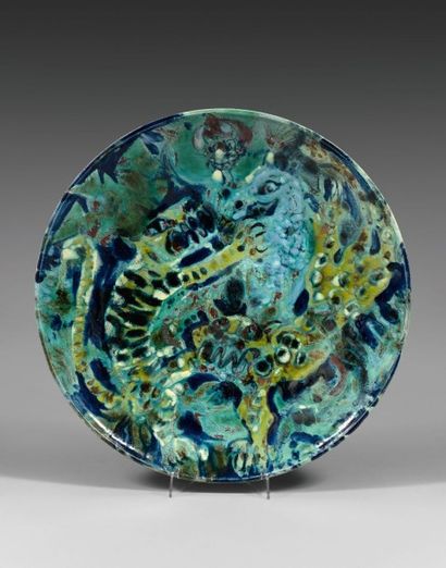 Henri PLISSON (1908-2002)

Plat rond en céramique...