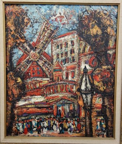 Henry Maurice D'ANTY (1910-1998)
Le Moulin...