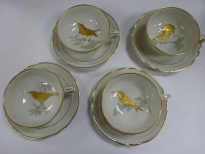 LIMOGES, L. BERNARDAUD & Cie
Service à thé...