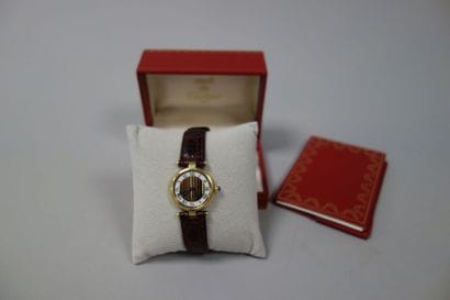 MUST de CARTIER
Montre bracelet de dame en...