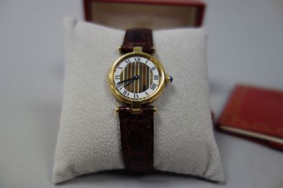MUST de CARTIER
Montre bracelet de dame en...