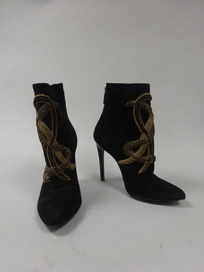 Barbara BUI Bottines à talons aiguilles en...