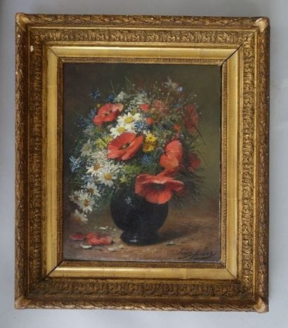 Léon Charles HUBER (1858-1928)
Bouquet de...