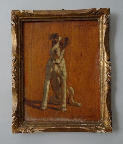André MARCHAND (1877-1951)
Wirehaired Fox...