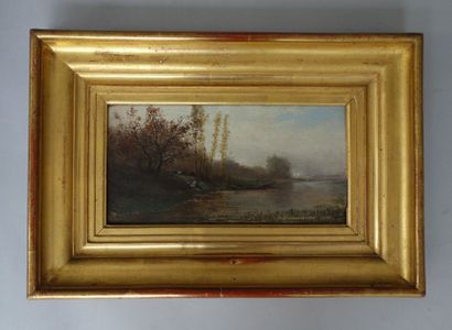 Charles Hippolyte DESMARQUAIS (1823-1910)
Paysage...