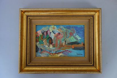 Marie ASTOIN (1923-2011)
Paysage. Huile sur...