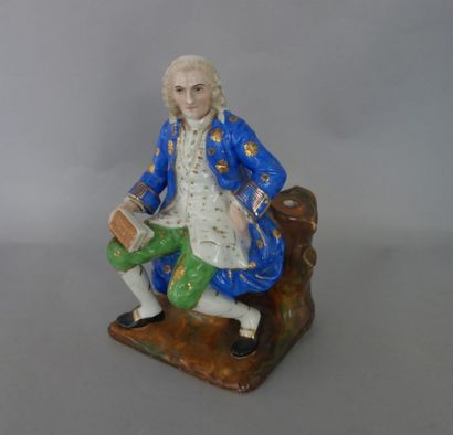 Jean-Jacques Rousseau
Assis sur un rocher...