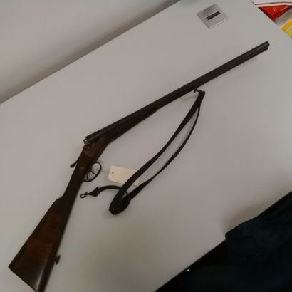 Fusil de chasse à canons juxtaposés, à éjecteurs....