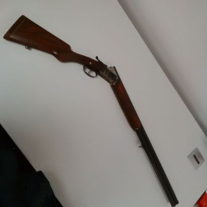 MARTIN-DUBOST Fusil de chasse à canons superposés....