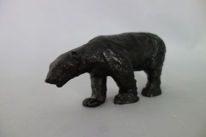 H. GOUDCHOUT (XXème siècle)
Ours polaire...