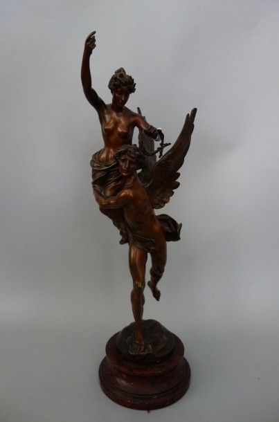 D'après Marcel DEbUT (1865-1933)
La Gloire...