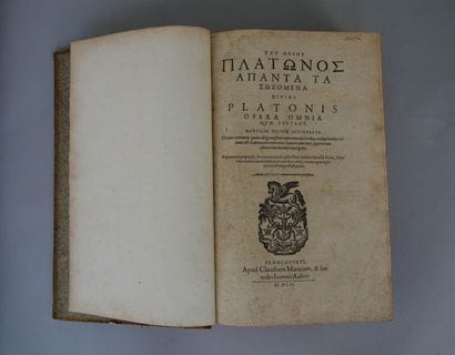 PLATON
Divini Platonis Operum a Marsilio...