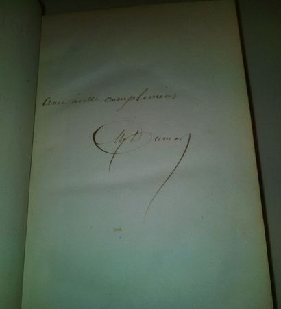 Alexandre DUMAS (1802-1870)
Bouts-rimés....