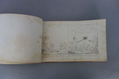 Sept volumes in-folio sur le thème du dessin:...