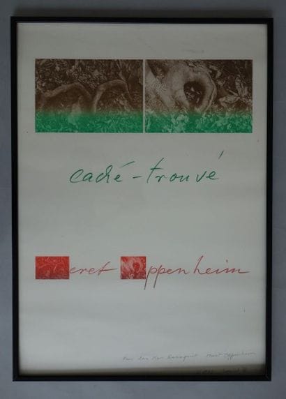 Meret Oppenheim
Caché-trouvé. Lithographie...