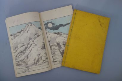 JAPON
Deux recueils d'estampes. XIXème siècle....