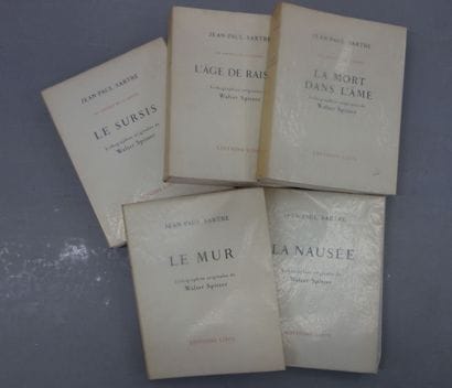 SARTRE (Jean-Paul)
Oeuvres. Illustrées par...