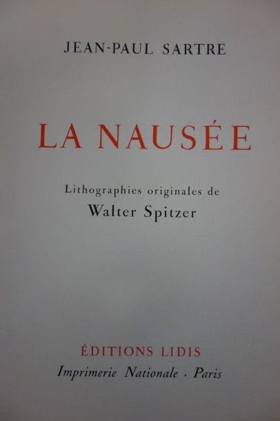 SARTRE (Jean-Paul)
Oeuvres. Illustrées par...