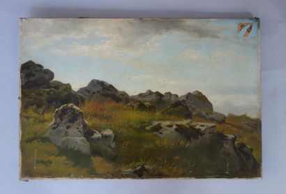 August Friedrich SCHENCK (1828-1901)
Paysage...