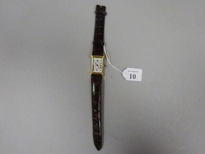 CARTIER

Montre-bracelet de dame.

Boîtier...