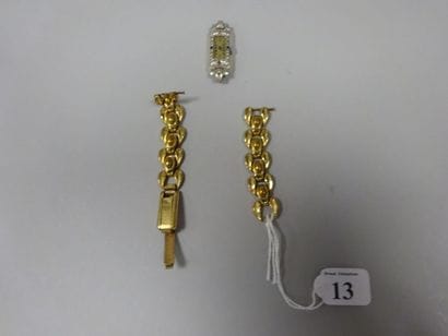 Boîtier de montre bracelet de dame en or...
