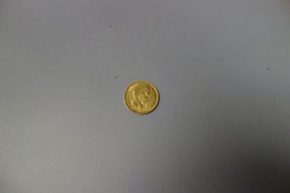 20 Francs or jaune Napoléon III 1864

6,...